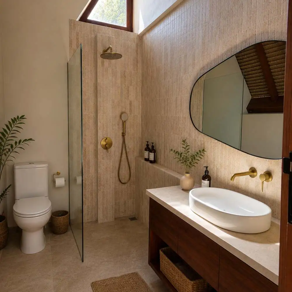 Bathroom — delivered