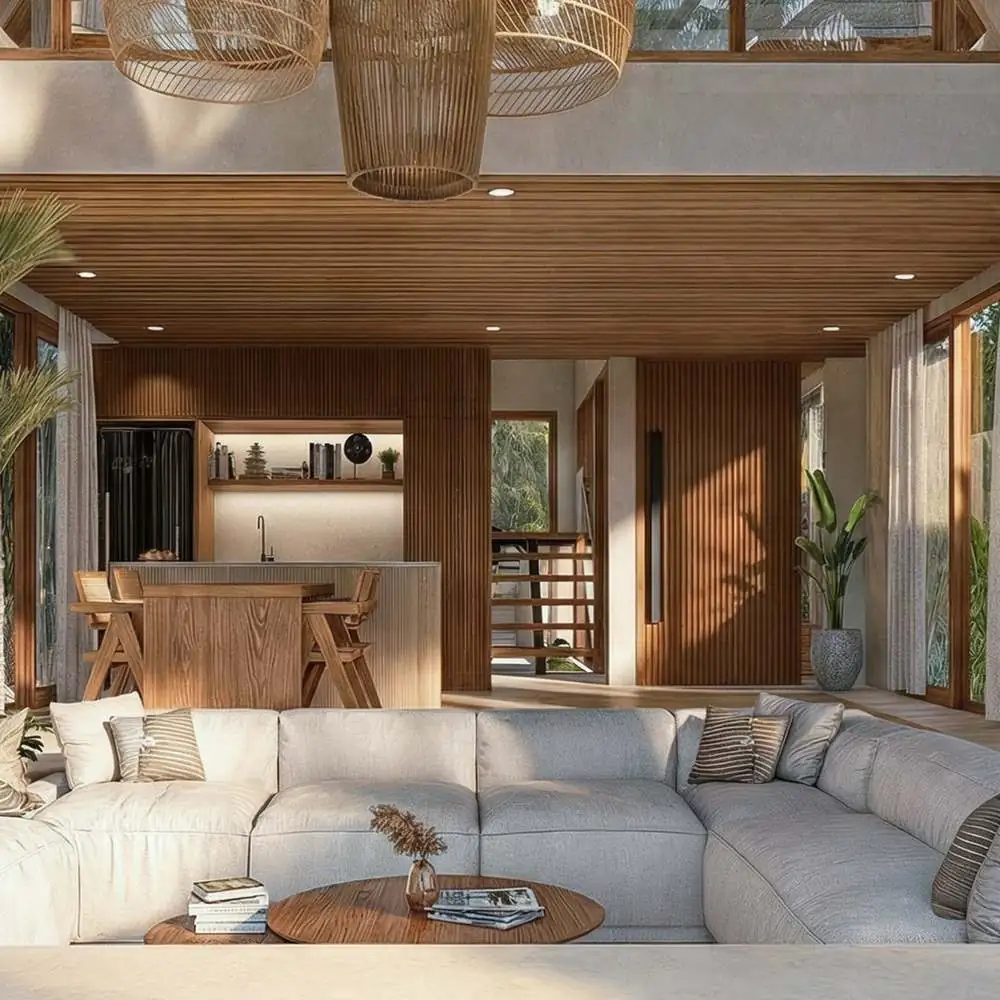 Living room — the render we sold